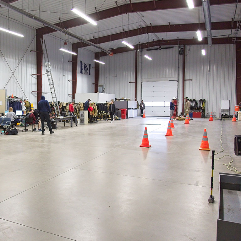 Exterior view of the FESTI testing location